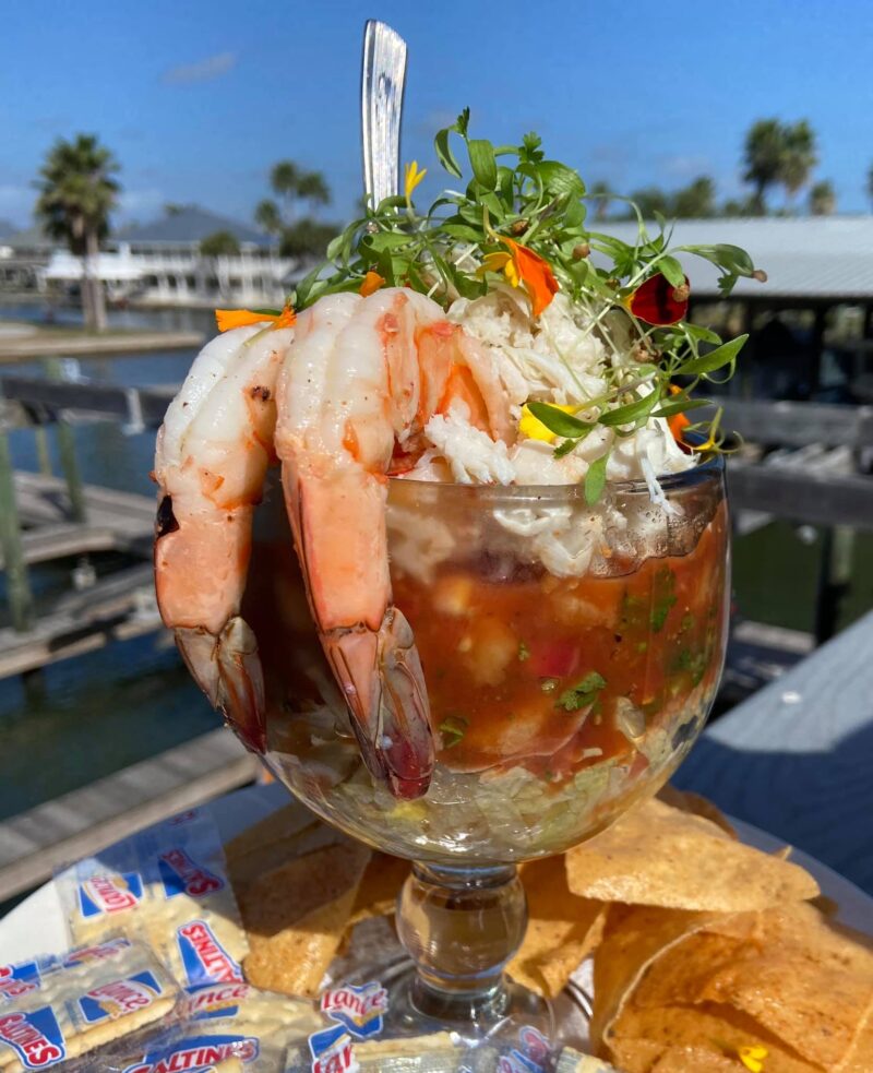 Campechana West End Restaurant Galveston The West End Marina and