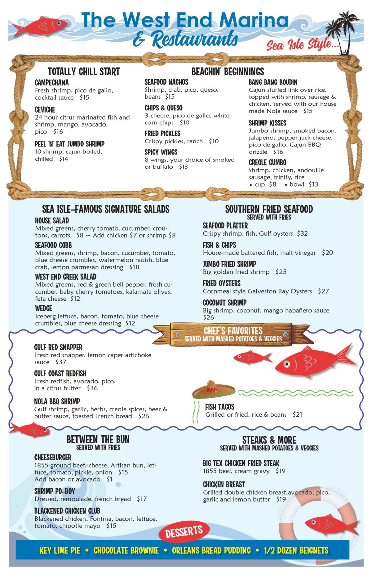 West End Marina Galveston, Texas Restaurants Sandbar Grille