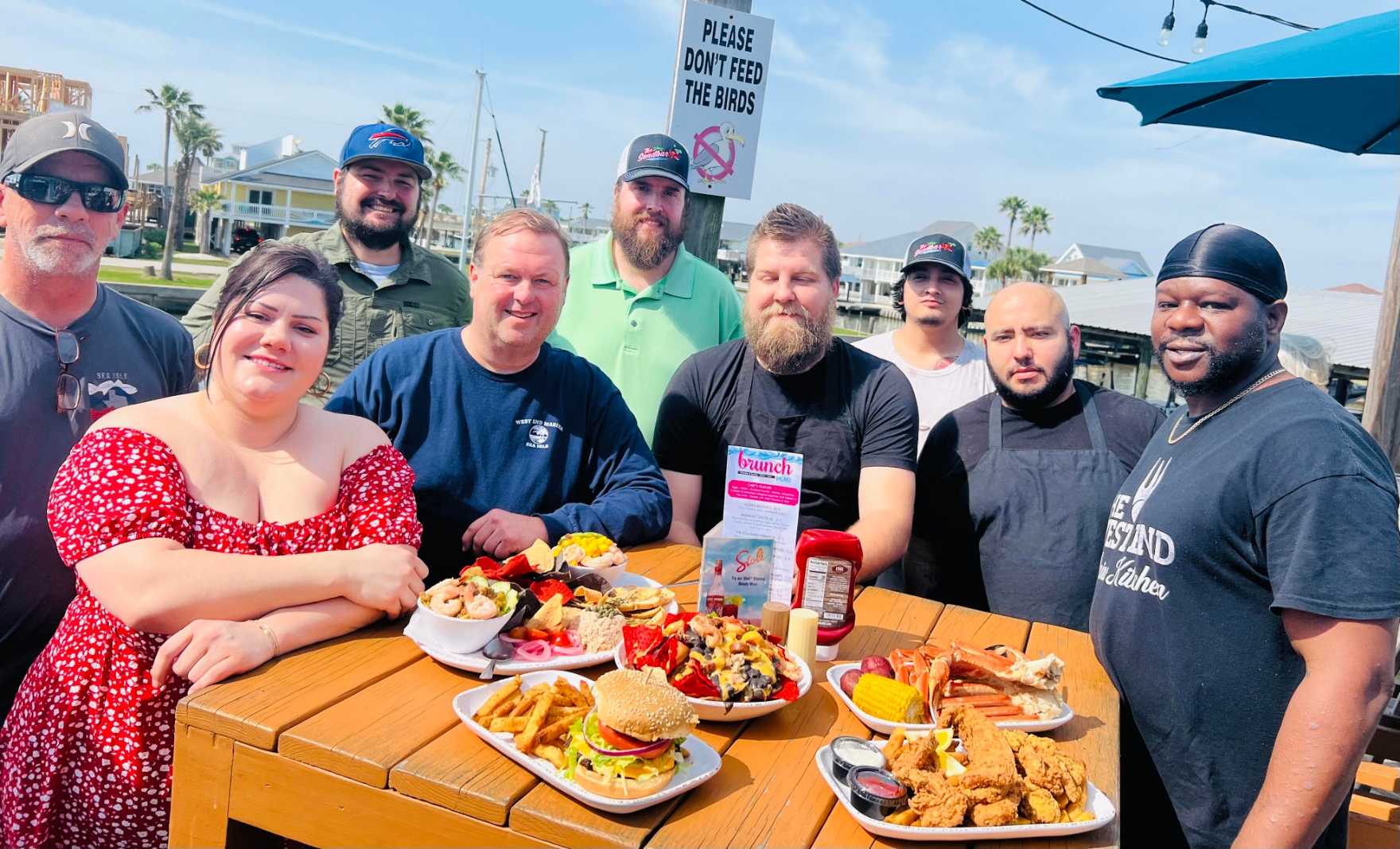 West End Marina Galveston, Texas Restaurants Sandbar Grille